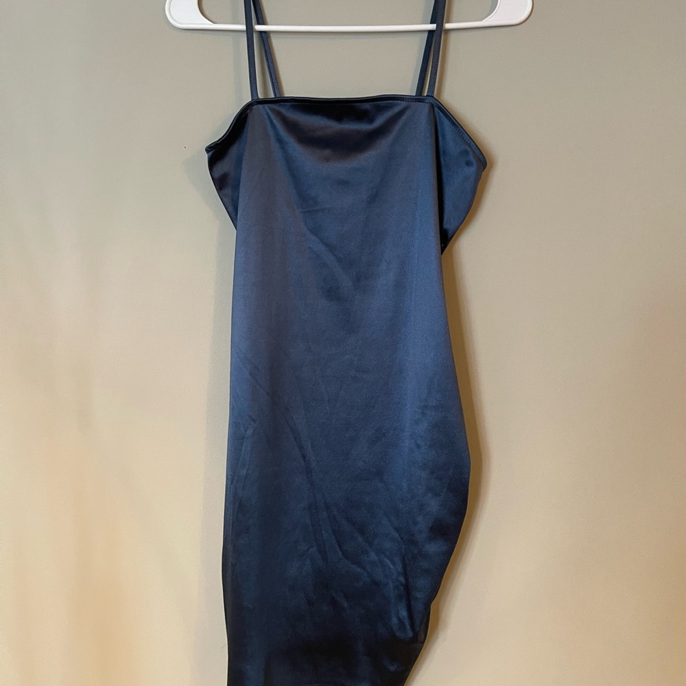 Windsor silk formal mini dress